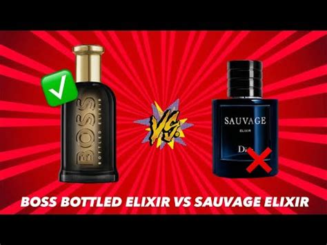 boss bottled elixir vs sauvage elixir